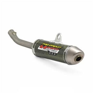 "Silenciador Pro Circuit Ti-2 Shorty Kevlar Titanio Honda CR250R 1111425K"

"Escape 2 tiempos fibra de carbono titanio Pro Circuit CR 250 2004 2007"

"Silenciador motocross competicion bajos medios Ti-2 Pro Circuit Racing"
