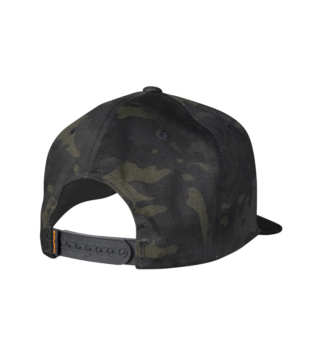 SEVEN DOT PATCH HAT BLACK CAMO