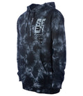 POLERON SEVEN LEGACY HOODIE 22.1 TIE DYE BLACK