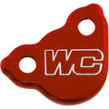 Works Connection - Tapa bba freno trasero Honda Rojo CRF450R 02 - 25 / CRF250R 04 - 25