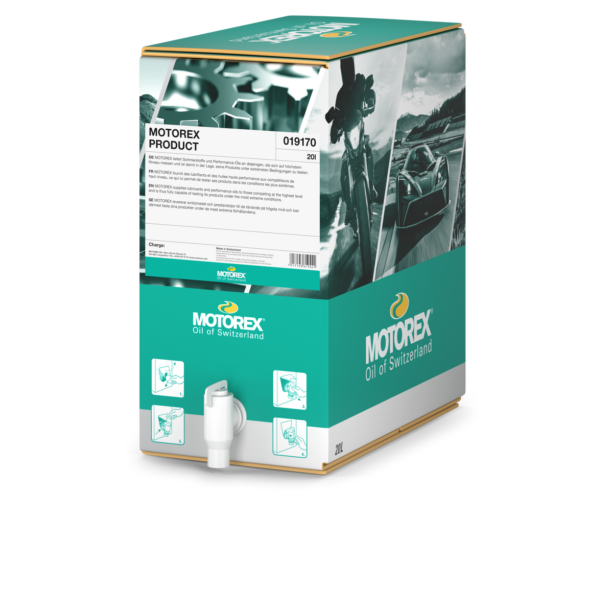 TOP SPEED 4T 15W/50 BAG IN BOX 20 lt