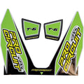 "Kit de stickers T6 DC22T6-GRN motocross verde"

"Graficas alta resistencia calcomanias moto Enduro verde"

"Kit decoracion plasticos instalacion stickers T6 Racing"