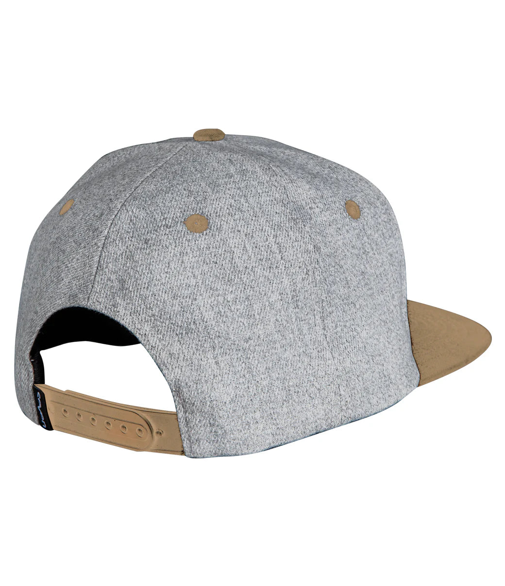 JOCKEY SEVEN DOT HAT HEATHER GRAY/KHAKI