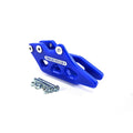 "Guía de cadena TM Designworks RCG-YZ2-BU azul instalada en Yamaha YZ125"

"Protector cadena irrompible enduro TM Designworks Factory Edition Yamaha"

"Upgrade basculante evitar salida de cadena guia solida TMD YZ250F"