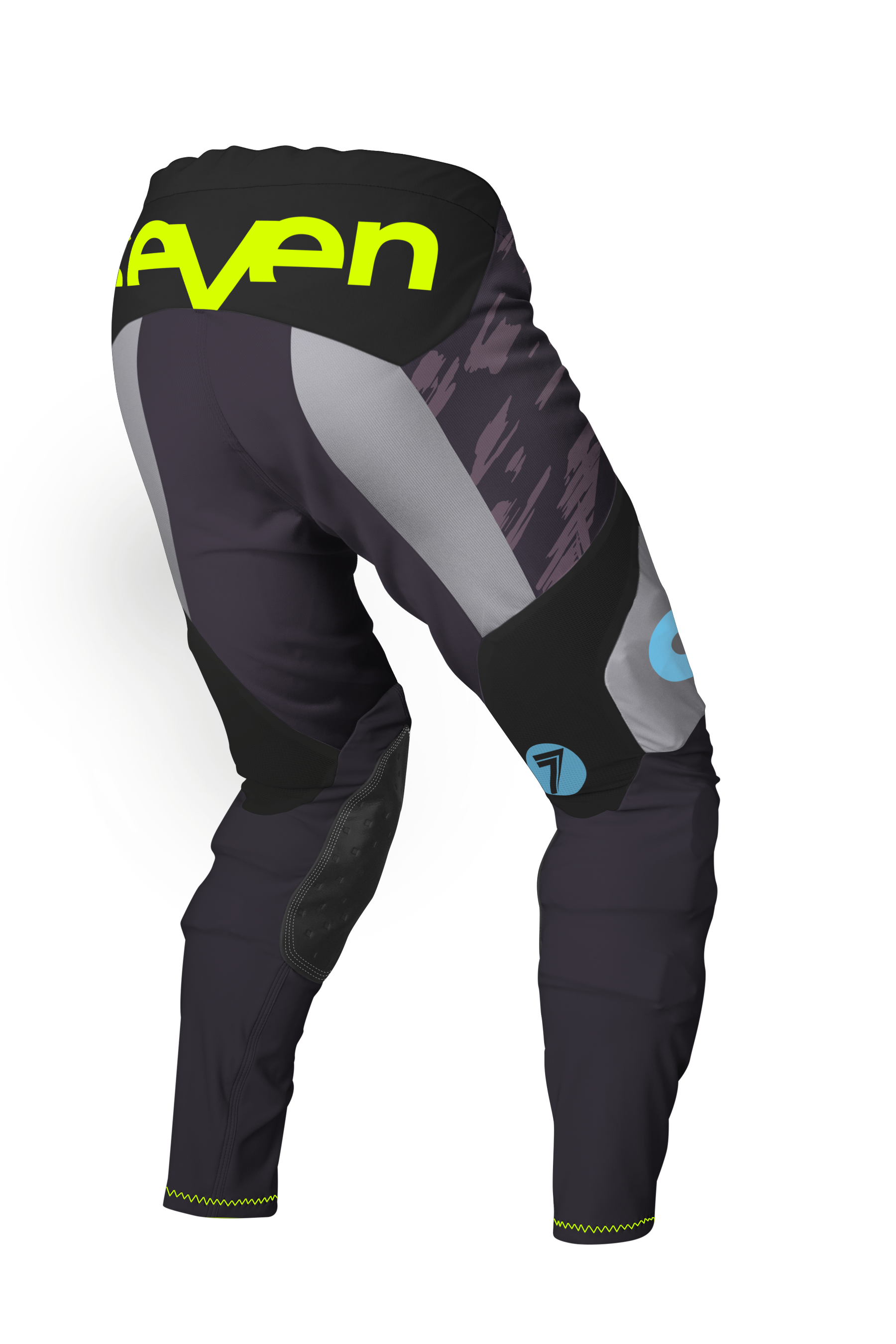 Pantalón Motocross Seven Rival Clash  Gray B-Berry 25.1