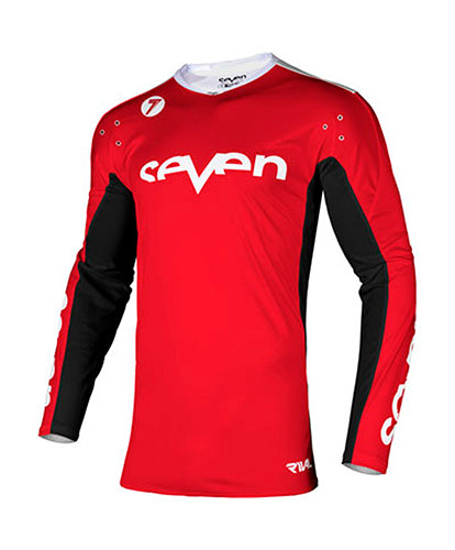Jersey Motocross  Seven Rival Staple Rojo 25.1
