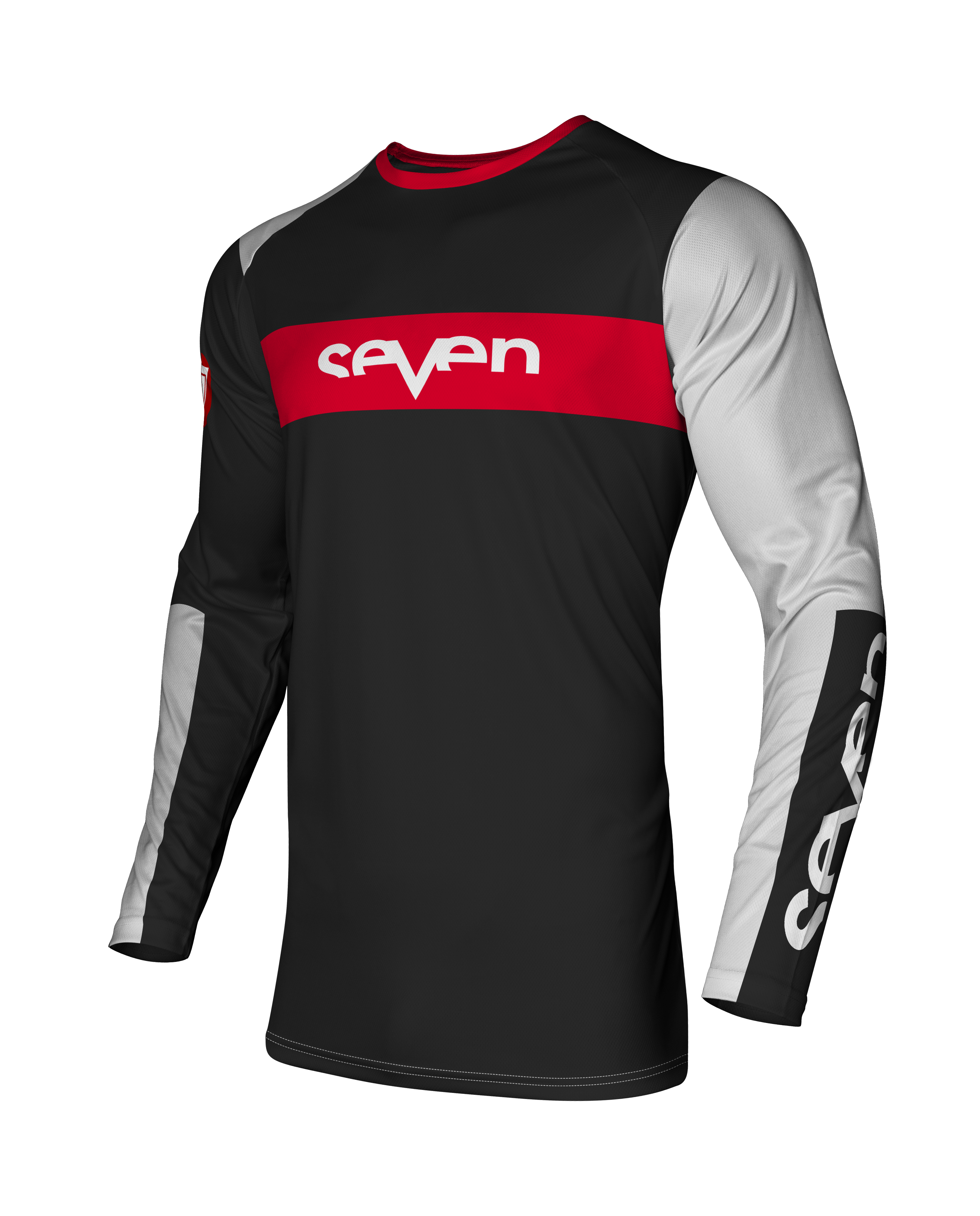Jersey Motocross Seven Vox Fracture  Negro/Blanco 25.1