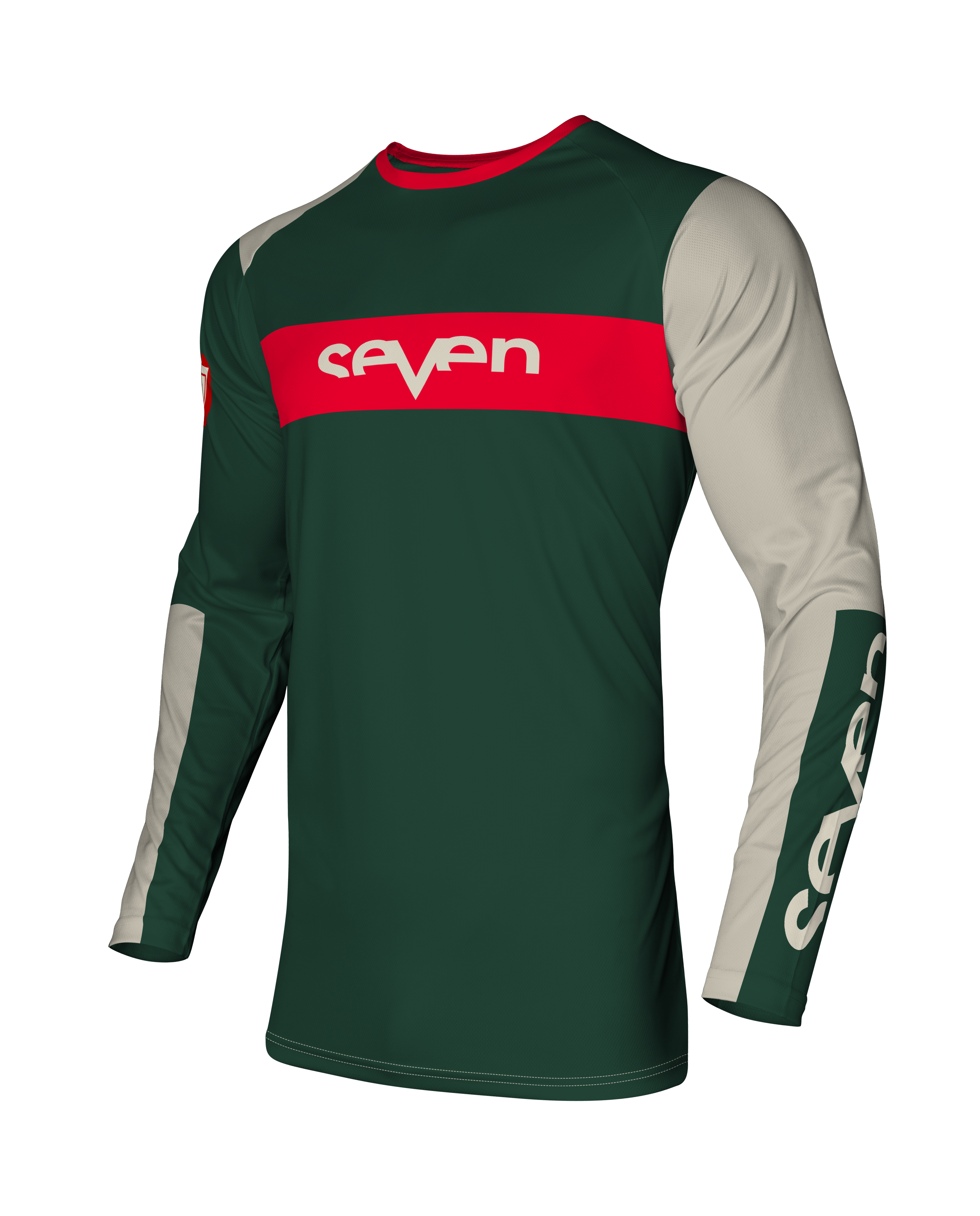 Jersey Motocross Seven Vox Fracture Forest/Bone 25.1