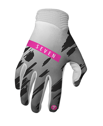 GUANTES SEVEN ZERO CLASH Blanco / Rosado