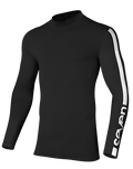 Jersey Compresión Motocross Seven Zero Compression Negro/Blanco