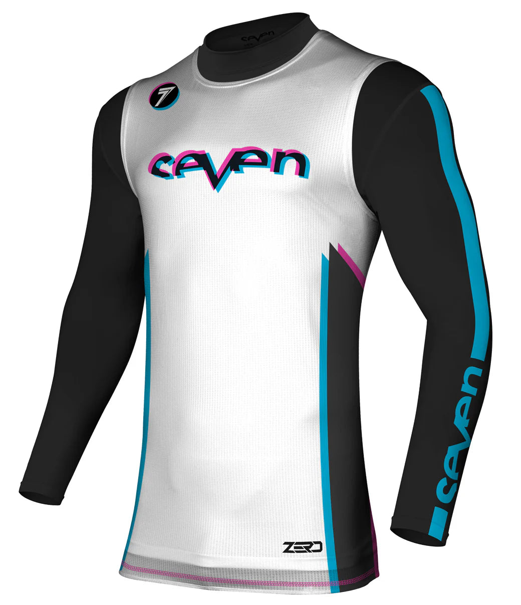 Overjersey Motocross Seven Zero Alter 25.1 Blanco/Negro