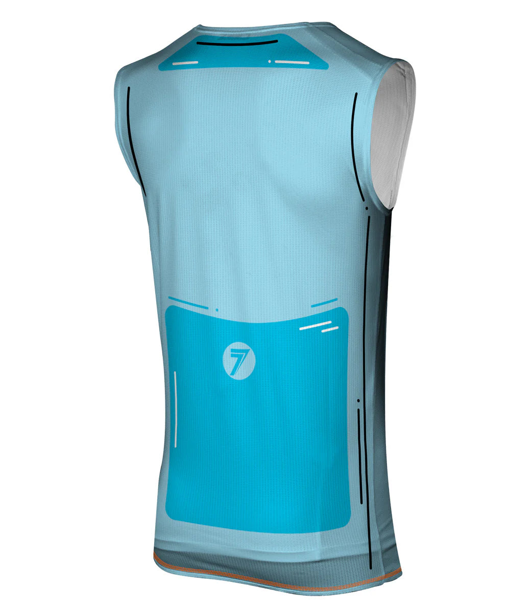 Overjersey Motocross Seven Zero Hijack Cyan 25.1