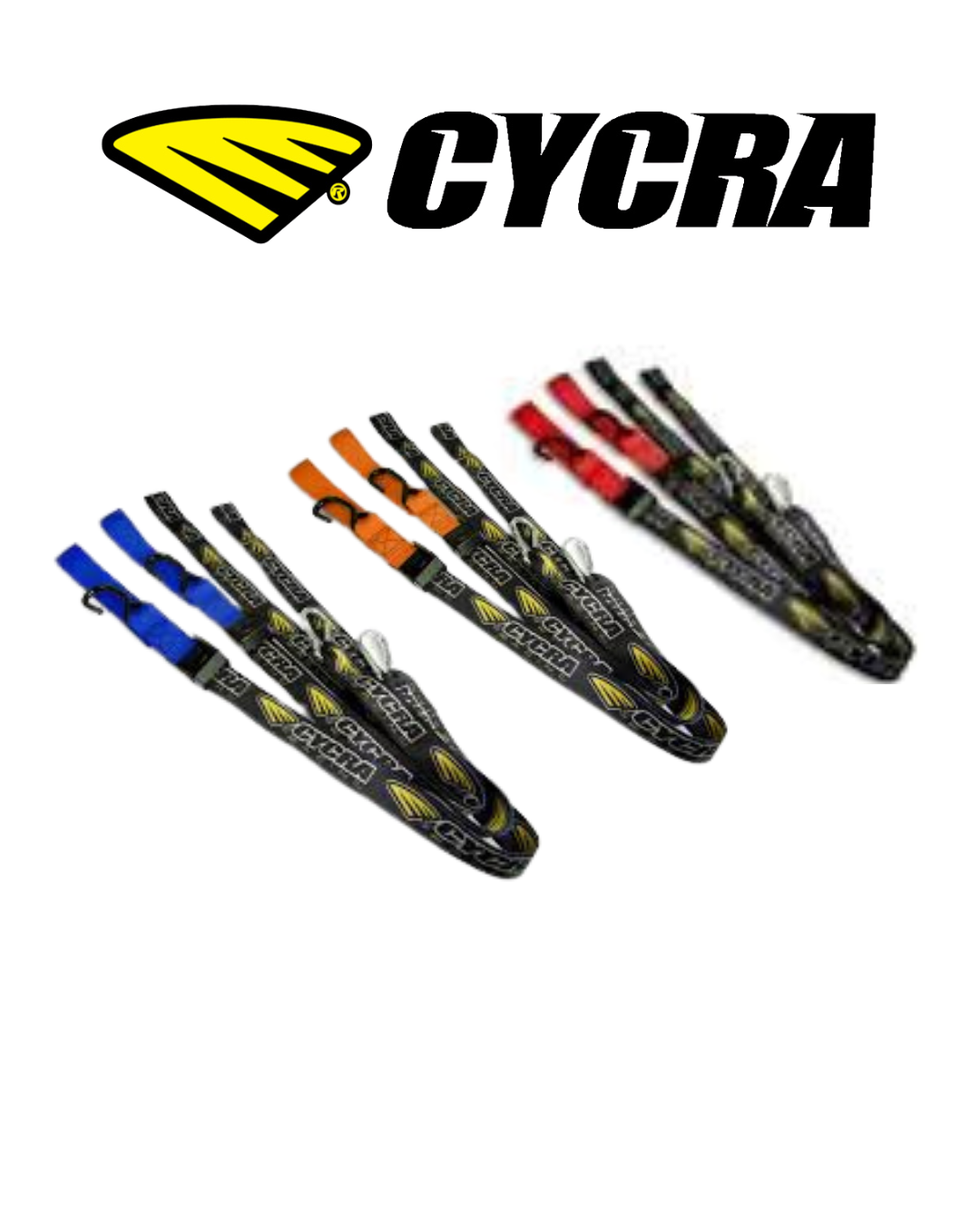 Correas Amarre Moto Cycra | Tie Downs con Mosquetón