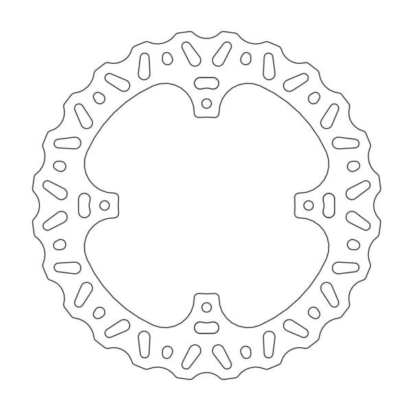 Disco de freno trasero Nitro Moto-Master Honda: CR / CRF