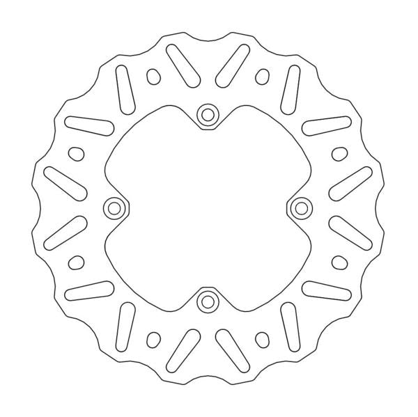 Disco de freno trasero Nitro Moto-Master Yamaha: YZ80 / 85