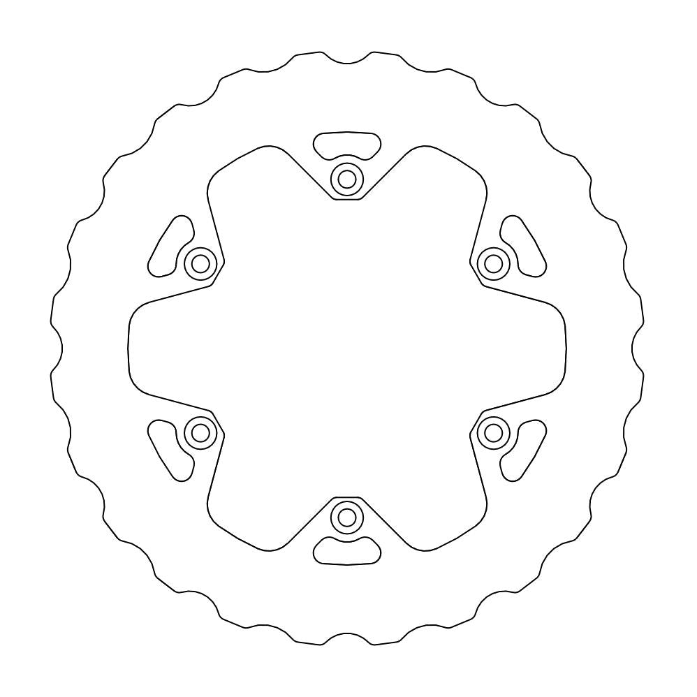 Disco de freno trasero Mud Nitro Moto-Master KTM, Husqvarna