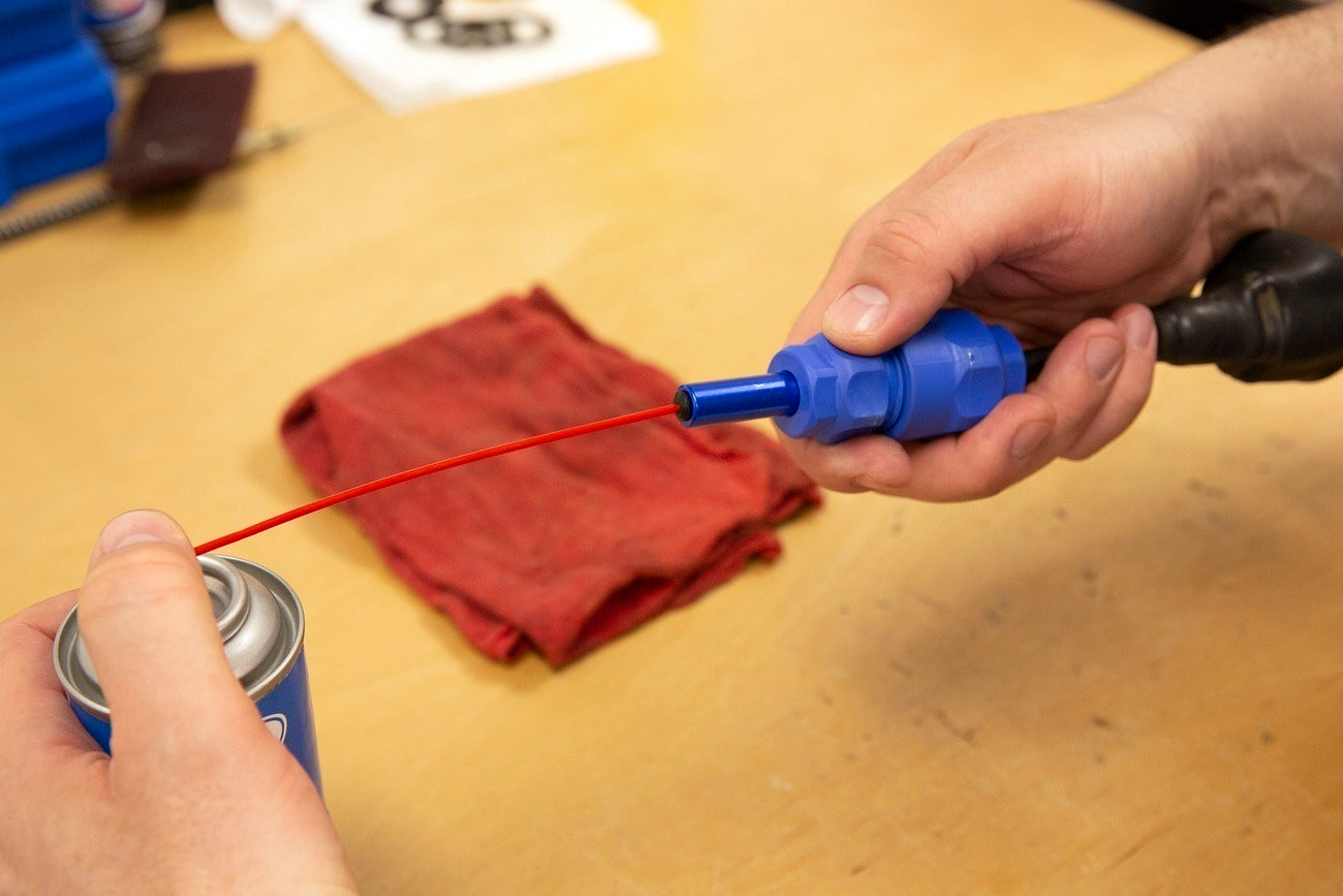 Motion Pro-Cable Luber Lubricador de piolas