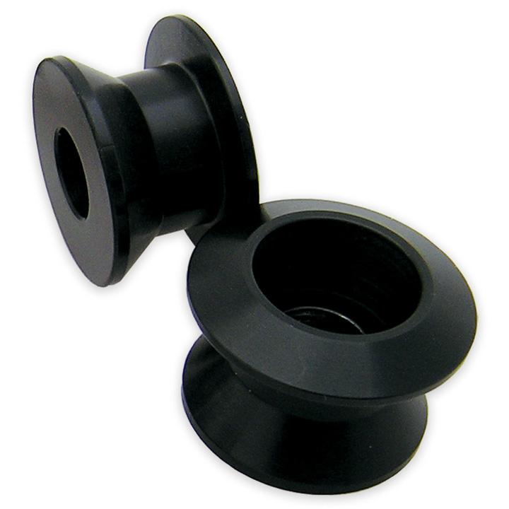 Diábolos Caballete Moto Universales Bolt Negro | Soporte | M6 M8 M10