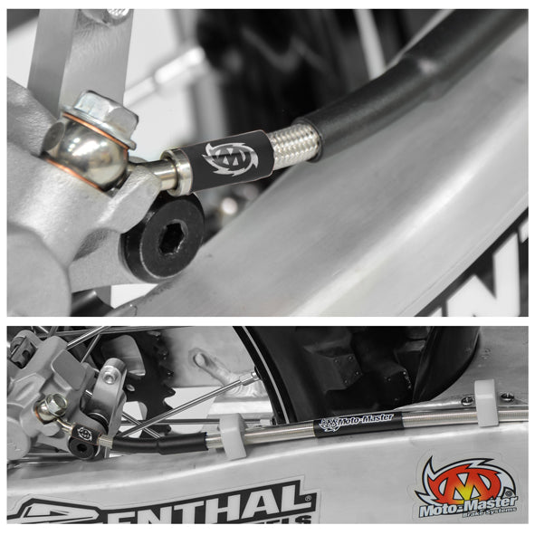 Línea Freno Trasera Moto-Master Acero Trenzado Honda CRF 250 / 450  212010