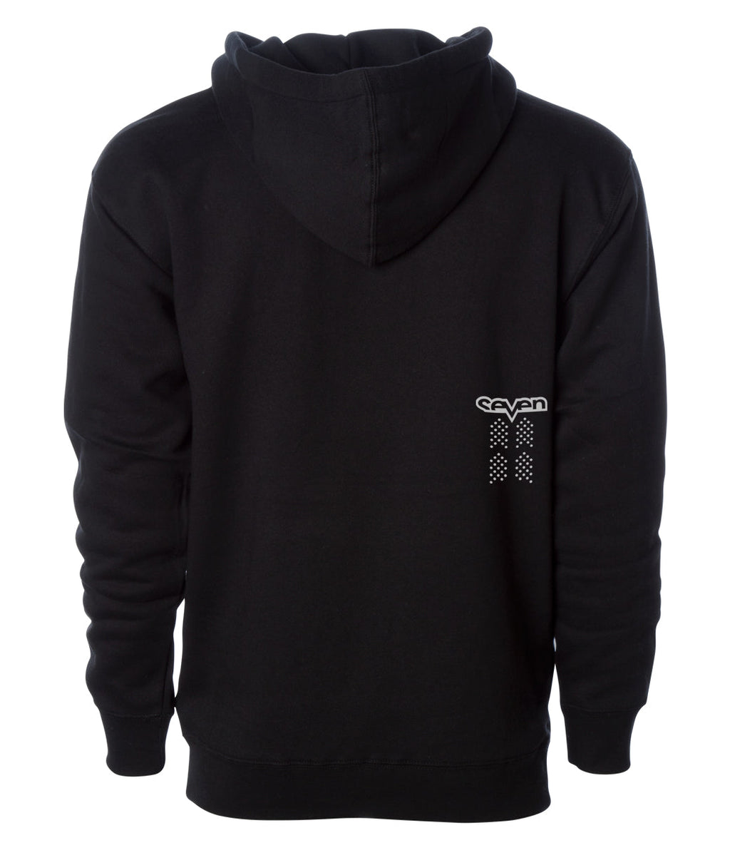 POLERON SEVEN DOT HOODIE BLACK 22.1