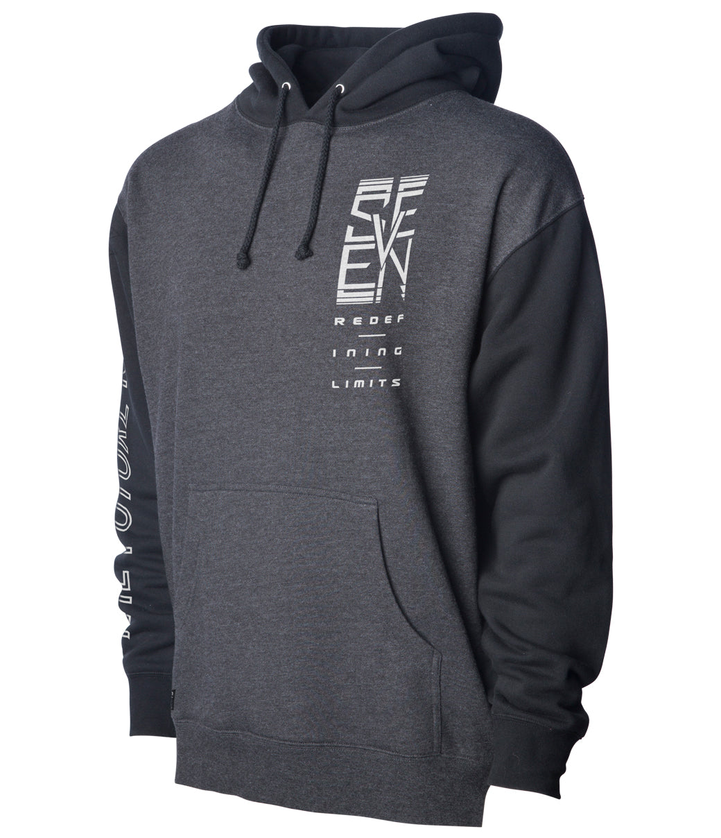 Polerón Seven Legacy Hoodie Charcoal/Black