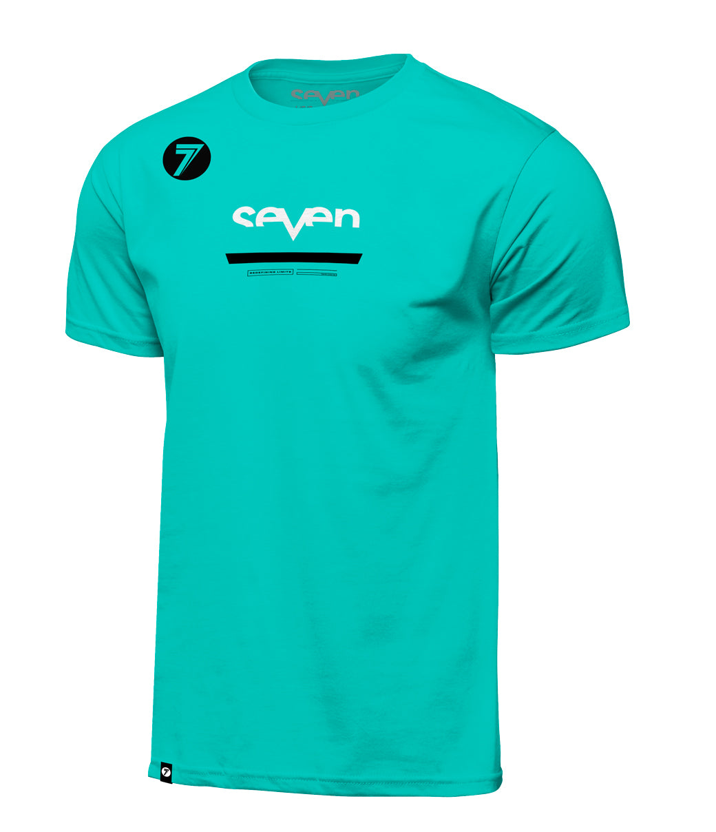 POLERA SEVEN PHASER TEE AQUA