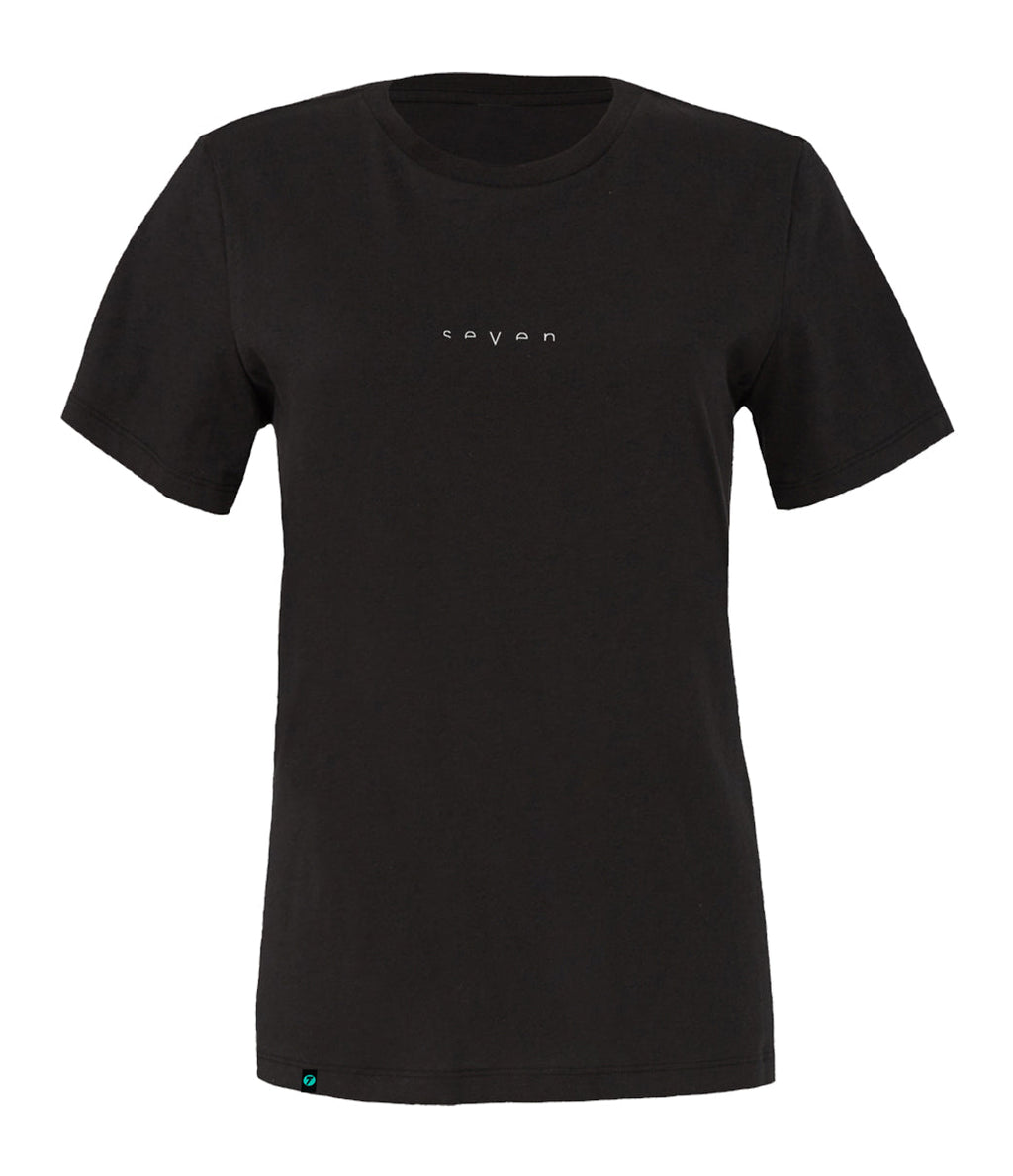 POLERA SEVEN WOMEN LIMIT TEE BLACK