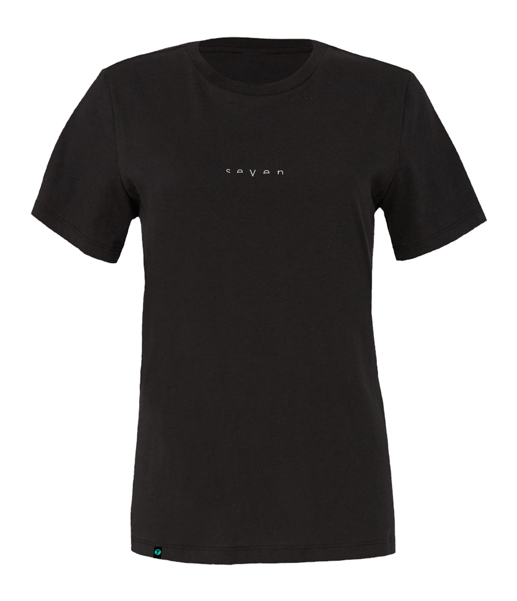 POLERA SEVEN WOMEN LIMIT TEE BLACK
