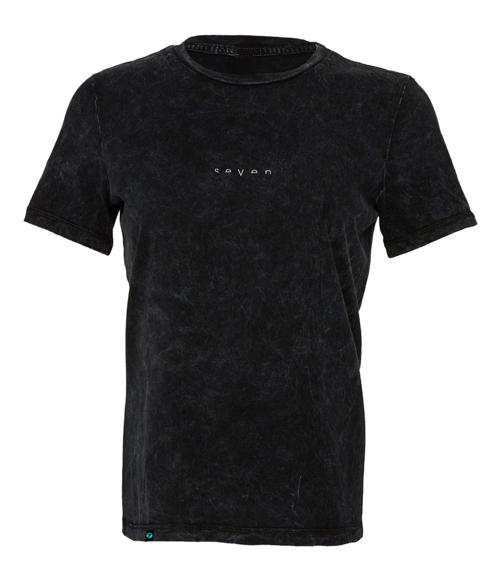 Polera Seven WOMENS LIMIT TEE MINERAL BLACK