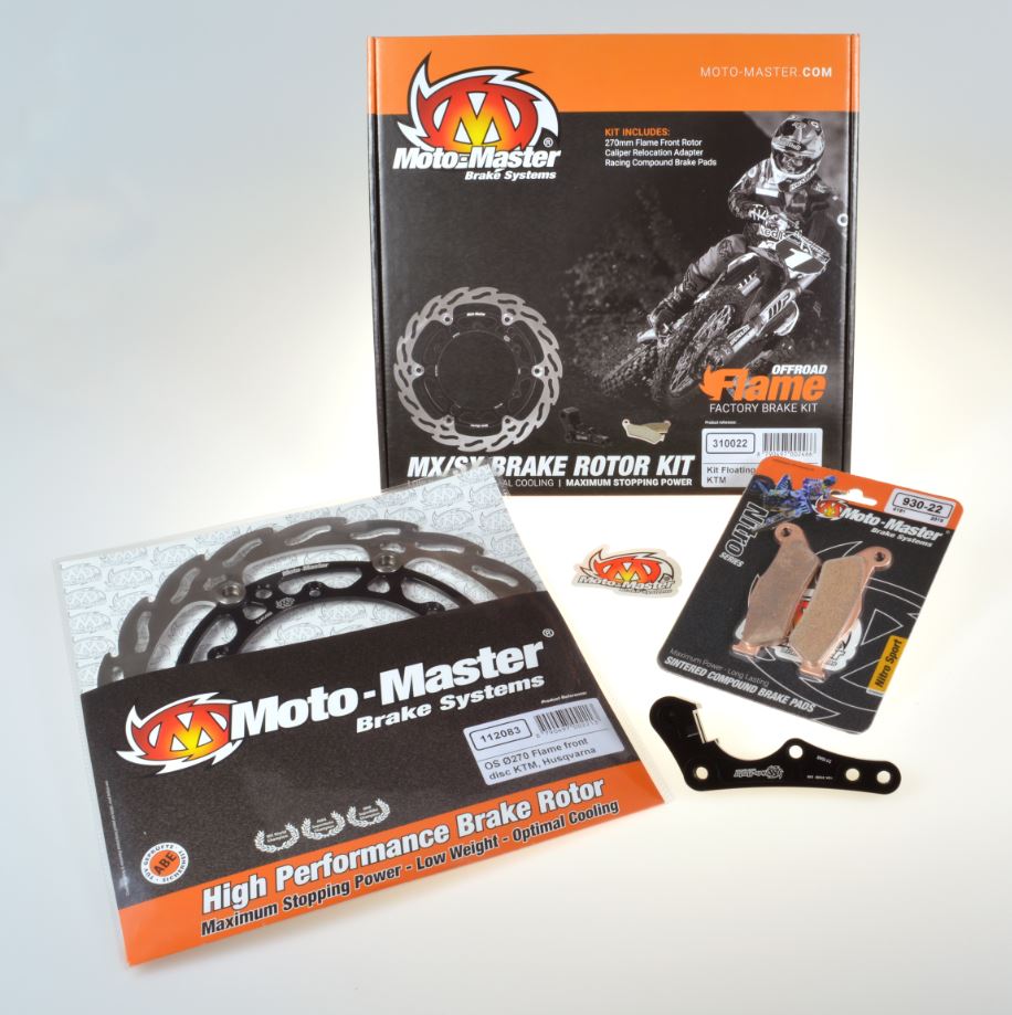 Kit Disco Sobre medida Floating Ø270 Offroad Yamaha (rotor-adaptadores-pastillas)