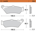 "Pastillas de freno traseras Moto-Master RoadPRO Sinter 403302 BMW R 1250 GS"

"Repuestos freno trasero Triumph Rocket 3 Moto-Master pastillas metal"

"Upgrade frenos BMW K1600 GTL evitar fatiga termica freno trasero"