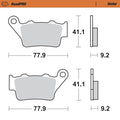 "Pastillas de freno traseras Moto-Master RoadPRO Sinter 403402 BMW F850GS Tuareg 660"

"Repuestos freno trasero Harley Pan America Triumph Tiger 900 pastillas metal"

"Upgrade frenos BMW S1000RR evitar calentamiento freno trasero pastillas sinterizadas"