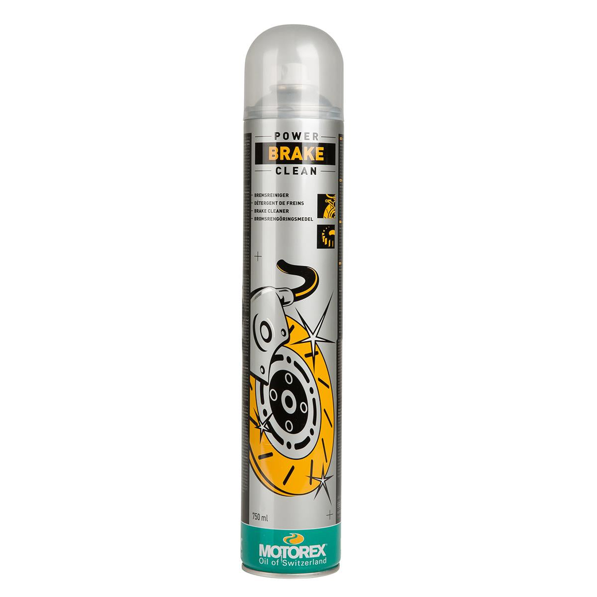 "Limpiador de frenos discos Motorex Power Brake Clean 750ml"

"Spray limpia frenos alta presion Motorex 800115-02 motocross"

"Desengrasante frenos y embrague moto enduro Motorex Suiza"