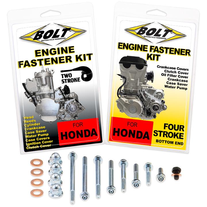 Kit Pernos Motor Honda CR / CRF Bolt | Tornillos Cincados OEM