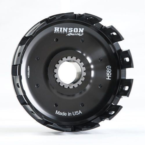 "Campana embrague acero Hinson Momentum H597-B-2101 Honda CRF450R"

"Clutch basket aluminio mecanizado Hinson Billetproof H894-B-2201 CRF250"

"Reconstrucción motor campana embrague Hinson Racing evitar muescas Honda"