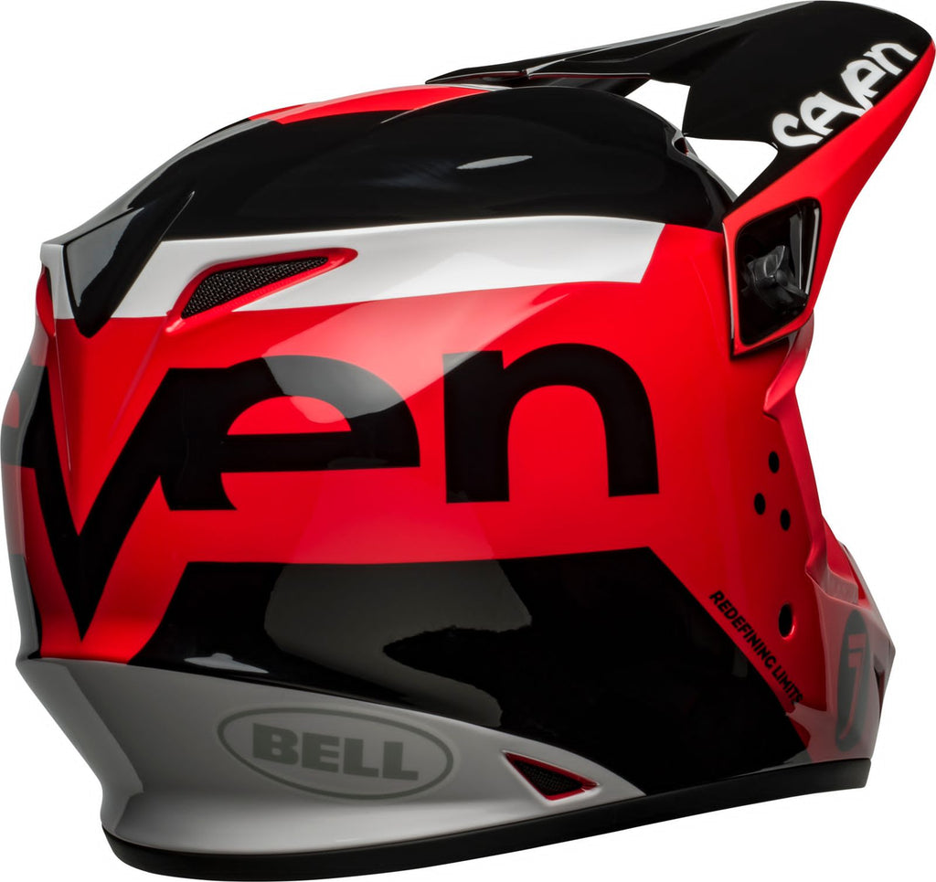 Casco Motocross Bell MX-9 MIPS Seven Phaser RD/BK