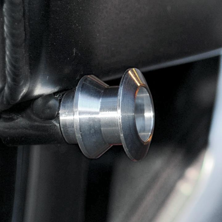 Diábolos Caballete Moto Universales Bolt Negro | Soporte | M6 M8 M10