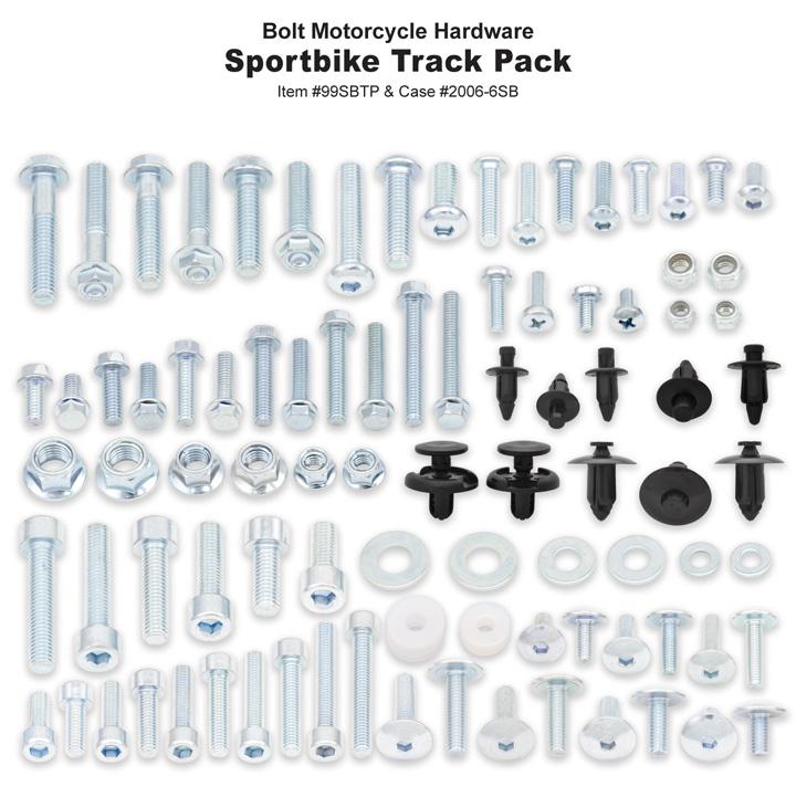 Kit Tornillería Sportbike Bolt Track Pack | Carenados y Chasis