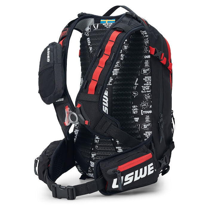 Mochila USWE Core 16 Rojo – 16 L Hidratación y Almacenamiento