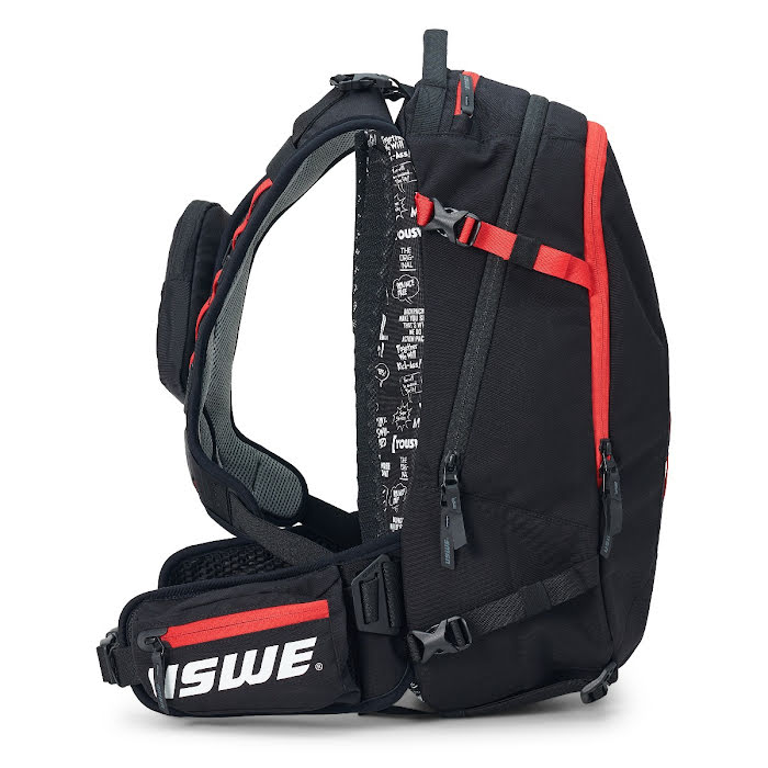Mochila USWE Core 16 Rojo – 16 L Hidratación y Almacenamiento