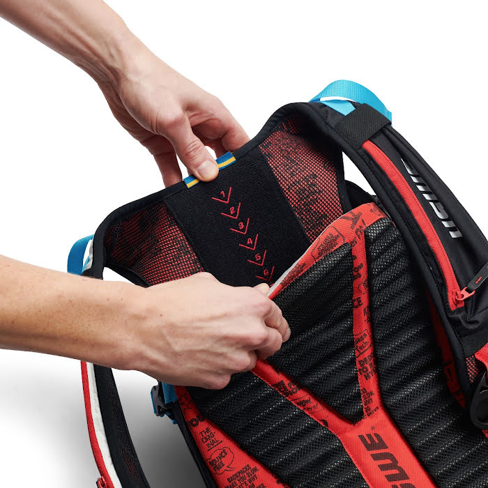 Mochila USWE Core 16 Rojo – 16 L Hidratación y Almacenamiento