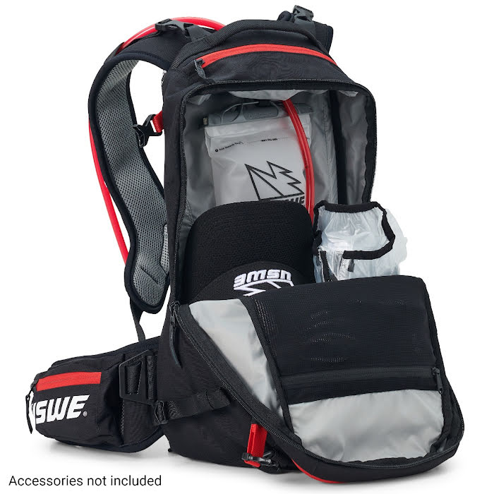 Mochila USWE Core 16 Rojo – 16 L Hidratación y Almacenamiento