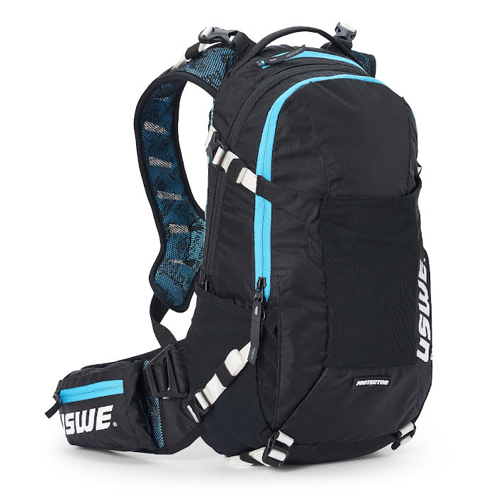 Mochila USWE Flow 16 Negro / Azul