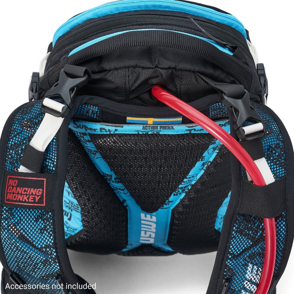 Mochila USWE Flow 16 Negro / Azul